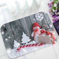 thumbnail image 1 of PKQWTM Christmas snowman branches presents candy canes Home Decor Floor Mat Area Rug Doormat Size 15.7x23.6 Inches, 1 of 1