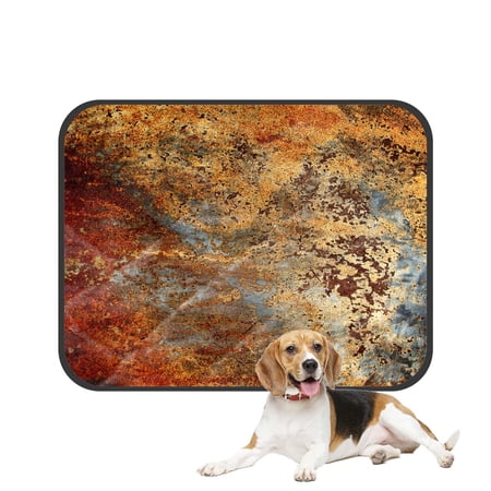 PKQWTM Colorful Background Pet Dog Cat Bed Pee Pads Mat Cushion Potty Dogsblankets Crate Bed Kennel 28x36 inch