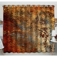 thumbnail image 1 of PKQWTM Colorful Background Practical heat insulation Shading Window Curtain Size 52(W) x 84(H) inches (Two Piece), 1 of 1