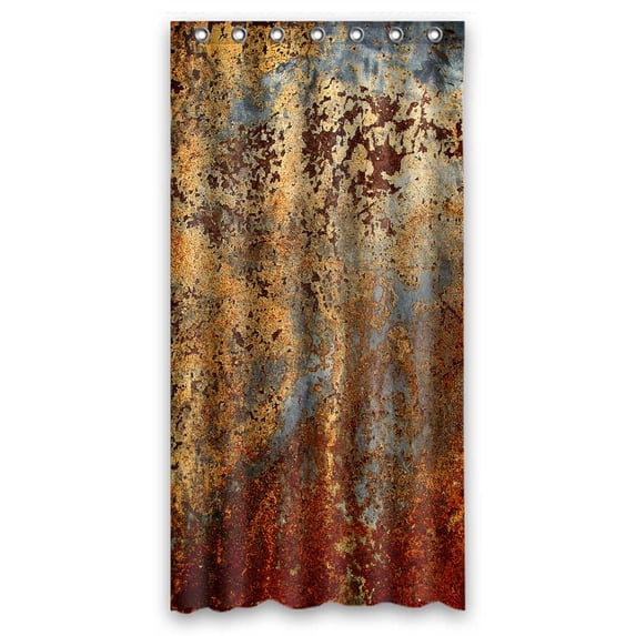 PKQWTM Colorful Background WaterProof Polyester Fabric Shower Curtain Size 36x72 Inches