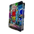 thumbnail image 1 of PKQWTM Colorful Designs Graffiti Alley Baltimore Maryland Book Cover Book Protector Book Sleeve Book Pouch Book Bag 6x9 inch, 1 of 4