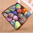 thumbnail image 1 of PKQWTM Colorful Easter Eggs Big Pile Chair Pads Chair Mat Seat Cushion Chair Cushion Floor Cushion Size 18x18 inches, 1 of 1