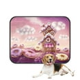 thumbnail image 1 of PKQWTM Colorful Houses Pet Dog Cat Bed Pee Pads Mat Cushion Potty Dogsblankets Crate Bed Kennel 36x48 inch, 1 of 3