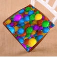 thumbnail image 1 of PKQWTM Colorful Party Balloon Dozens Of Balloons Chair Pads Chair Mat Seat Cushion Chair Cushion Floor Cushion Size 20x20 inches, 1 of 1