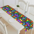 thumbnail image 1 of PKQWTM Colorful Party Balloon Dozens Of Balloons Cotton and Linen Table Runner Kitchen Dining Room Supplies Size 16x72 Inch, 1 of 1