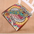thumbnail image 1 of PKQWTM Coloring Book Page Owl Chair Pads Chair Mat Seat Cushion Chair Cushion Floor Cushion Size 20x20 inches, 1 of 1