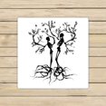 thumbnail image 1 of PKQWTM Conceptual Of The Tree Of Life Growing Apart Microfiber Bath Towels Bathroom Body Shower Towel Size 13x13 Inches, 1 of 1