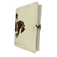 thumbnail image 1 of PKQWTM Cowboy Riding Wild Horse Book Cover Book Protector Book Sleeve Book Pouch Book Bag 6x9 inch, 1 of 4
