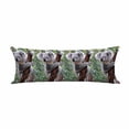 thumbnail image 1 of PKQWTM Curious koala Long Body Pillow Case Cover Pillow Cushion Size 20x60 Inches, 1 of 1