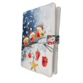 thumbnail image 1 of PKQWTM Cute Bird Snowman Snowflake Winter Holiday Book Cover Book Protector Book Sleeve Book Pouch Book Bag 6x9 inch, 1 of 4
