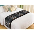 thumbnail image 1 of PKQWTM Dachshund Puppy Looking At Treat Table Bed Runner Bedroom Bedding Decor Bedding Scarf Size 20x95 inches, 1 of 1