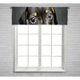 thumbnail image 1 of PKQWTM Dachshund Puppy Looking At Treat Table Window Curtain Valance Rod Pocket 54x18 inch, 1 of 1