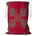 thumbnail image 1 of PKQWTM Damask Vintage Ornamental Storage Basket Laundry Bag with Drawstring Size 18x24 Inch, 1 of 3