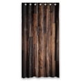 thumbnail image 1 of PKQWTM Dark Wood Texture WaterProof Polyester Fabric Shower Curtain Size 36x72 Inches, 1 of 1