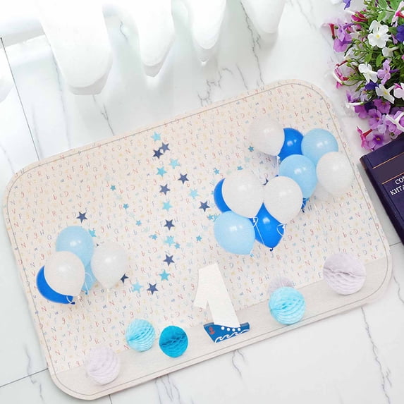 PKQWTM Decorations For Holiday Party Home Decor Floor Mat Area Rug Doormat Size 15.7x23.6 Inches