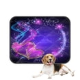 thumbnail image 1 of PKQWTM Decorative Shiny Hearts Stars Pet Dog Cat Bed Pee Pads Mat Cushion Potty Dogsblankets Crate Bed Kennel 36x48 inch, 1 of 3