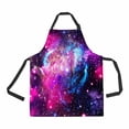 thumbnail image 1 of PKQWTM Deep Space Abstract Natural Unisex Adjustable Bib Apron with Pockets for Commercial Restaurant and Home Kitchen Use, 1 of 2