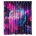 thumbnail image 1 of PKQWTM Deep Space Abstract Natural WaterProof Polyester Fabric Shower Curtain Size 60x72 Inches, 1 of 1
