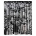 thumbnail image 1 of PKQWTM Diesel Engine WaterProof Polyester Fabric Shower Curtain Size 60x72 Inches, 1 of 1