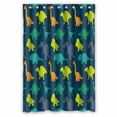 thumbnail image 1 of PKQWTM Dinosaurs WaterProof Polyester Fabric Shower Curtain Size 48x72 Inches, 1 of 1