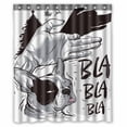 thumbnail image 1 of PKQWTM Dog French Bulldog WaterProof Polyester Fabric Shower Curtain Size 60x72 Inches, 1 of 1