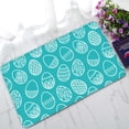 thumbnail image 1 of PKQWTM Doodle Easter Easter Eggs Home Decor Floor Mat Area Rug Doormat Size 18x30 Inches, 1 of 1