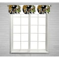 thumbnail image 1 of PKQWTM Dragon And Tiger Yin Yang Symbol Of Harmony And Balance Window Curtain Valance Rod Pocket 54x12 inch, 1 of 1