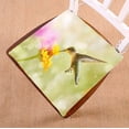 thumbnail image 1 of PKQWTM Dreamy Juvenile Male Ruby Hummingbird Orange Zinnia Flower Chair Pads Chair Mat Seat Cushion Chair Cushion Floor Cushion Size 20x20 inches, 1 of 1