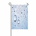 thumbnail image 1 of PKQWTM Drops Of Water Abstract Macro Photo Yard Decor Home Garden Flag Size 28x40 Inches, 1 of 1