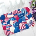 thumbnail image 1 of PKQWTM Easter Eggs With American Flag Horizontal Usa Flag Home Decor Floor Mat Area Rug Doormat Size 15.7x23.6 Inches, 1 of 1