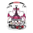 thumbnail image 1 of PKQWTM Eiffel tower shoes lipsticks perfumes cameras world Nursing Cover Baby Breastfeeding Infant Feeding Cover Baby Car Seat Cover, 1 of 2