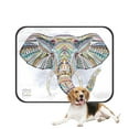 thumbnail image 1 of PKQWTM Ethniced head elephant grange africa totem tattoo Pet Dog Cat Bed Pee Pads Mat Cushion Potty Dogsblankets Crate Bed Kennel 20x24 inch, 1 of 3