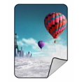 thumbnail image 1 of PKQWTM European holidays travelling Blanket Crystal Velvet Throw Bed Blanket 58x80 inches, 1 of 1