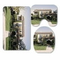 thumbnail image 1 of PKQWTM Exterior Shot Of A Classic Home Peninsula 3 Piece Bathroom Rugs Set Bath Rug Contour Mat and Toilet Lid Cover, 1 of 2