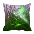 thumbnail image 1 of PKQWTM Fairy In The Grass Bed Decor Pillow Cases Zippered Cushion Cover Size 20x20 Inches, 1 of 1