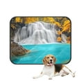 thumbnail image 1 of PKQWTM Fall Red Leaf Trees Wounderful Waterfall Rainbow Pet Dog Cat Bed Pee Pads Mat Cushion Potty Dogsblankets Crate Bed Kennel 14x18 inch, 1 of 3