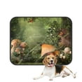 thumbnail image 1 of PKQWTM Fantasy Mushroom And Stump In The Forest Pet Dog Cat Bed Pee Pads Mat Cushion Potty Dogs Blankets Crate Bed Kennel 28x36 inch, 1 of 3