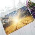 thumbnail image 1 of PKQWTM Field With Gold Barley And Road In Sunset Home Decor Floor Mat Area Rug Doormat Size 18x30 Inches, 1 of 1