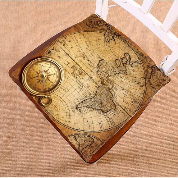 PKQWTM Find The Way Chair Pads Chair Mat Seat Cushion Chair Cushion Floor Cushion Size 18x18 inches