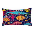 thumbnail image 1 of PKQWTM Fish And Marine Life Bed Decor Pillow Cases Zippered Cushion Cover Size 20x30 Inches, 1 of 1