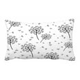 thumbnail image 1 of PKQWTM Floral Summer Or Spring Flowers Bed Decor Pillow Cases Zippered Cushion Cover Size 20x30 Inches, 1 of 1