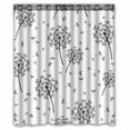 thumbnail image 1 of PKQWTM Floral Summer Or Spring Flowers WaterProof Polyester Fabric Shower Curtain Size 60x72 Inches, 1 of 1