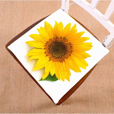 PKQWTM Flower Of Sunflower Chair Pads Chair Mat Seat Cushion Chair Cushion Floor Cushion Size 20x20 inches