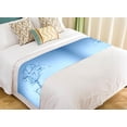 thumbnail image 1 of PKQWTM Flower Rose Bed Runner Bedroom Bedding Decor Bedding Scarf Size 20x95 inches, 1 of 1