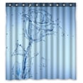 thumbnail image 1 of PKQWTM Flower Rose WaterProof Polyester Fabric Shower Curtain Size 66x72 Inches, 1 of 1