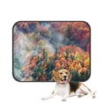 thumbnail image 1 of PKQWTM Fog Forest Autumn Prime Mountain Pet Dog Cat Bed Pee Pads Mat Cushion Potty Dogsblankets Crate Bed Kennel 25x30 inch, 1 of 3