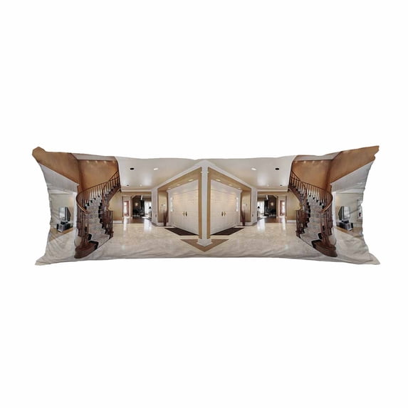 PKQWTM Foyer Stairway Long Body Pillow Case Cover Pillow Cushion Size 20x60 Inches