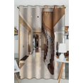 thumbnail image 1 of PKQWTM Foyer Stairway Practical heat insulation Shading Window Curtain Size 52(W)x84(H) inches(One Piece), 1 of 1