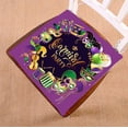 thumbnail image 1 of PKQWTM Frame Template with Golden Carnival Masks on Black Chair Pads Chair Mat Seat Cushion Chair Cushion Floor Cushion Size 16x16 inches, 1 of 1
