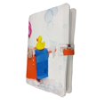 thumbnail image 1 of PKQWTM French Bulldog Dog Bathtub Yellow Plastic Duck Towel Foam Bathing Cap Book Cover Book Protector Book Sleeve Book Pouch Book Bag 6x9 inch, 1 of 4
